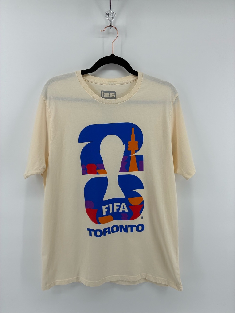 FIFA World Cup Toronto 2026 Graphic Tee - Cream
